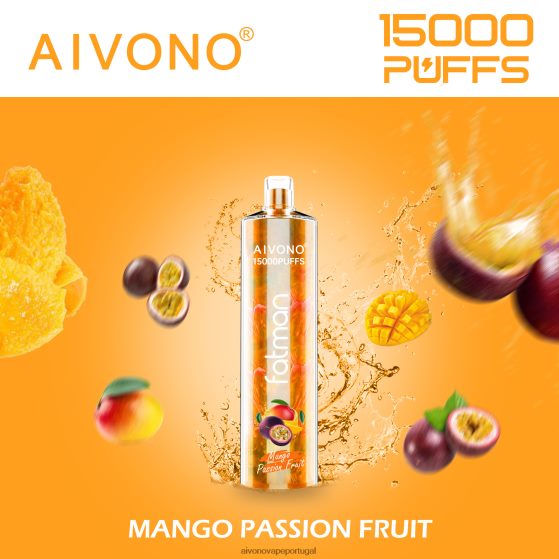 manga, maracujá Aivono FATMAN 15.000 280DJX19 | Aivono Vape Review