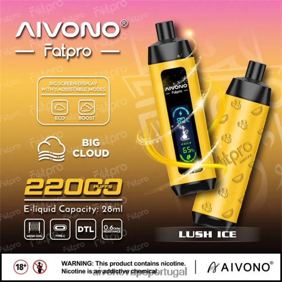 gelo exuberante Aivono Fatpro 22.000 280DJX3 | Aivono Vape