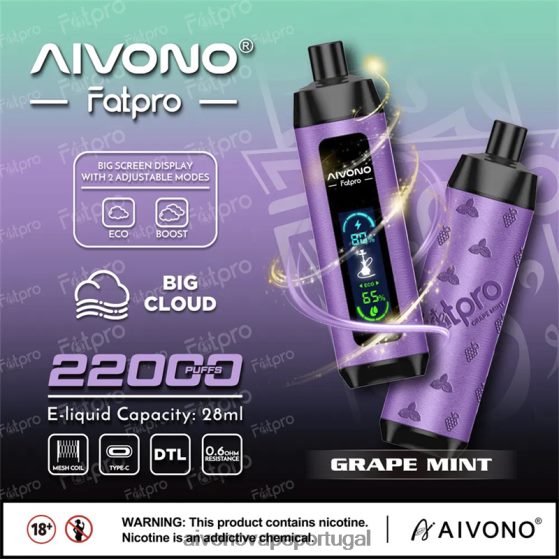 hortelã de uva Aivono Fatpro 22.000 280DJX2 | Aivono Portugal