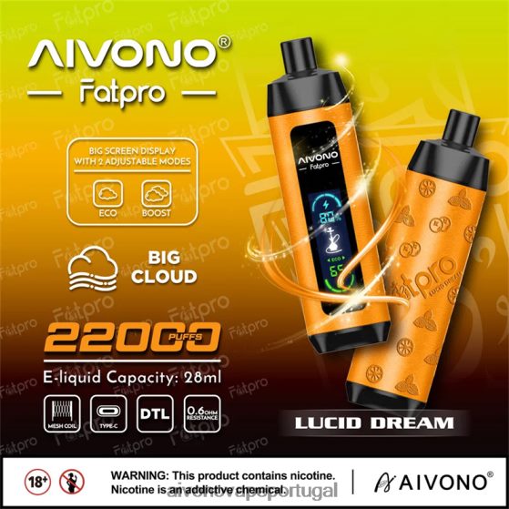 sonho lúcido Aivono Fatpro 22.000 280DJX7 | Aivono Portugal