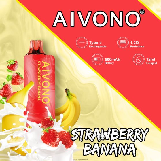 banana morango Aivono AIM GUN 7.000 280DJX107 | Aivono Portugal