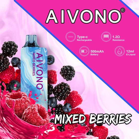 frutas misturadas Aivono AIM GUN 7.000 280DJX111 | Aivono Vape Portugal