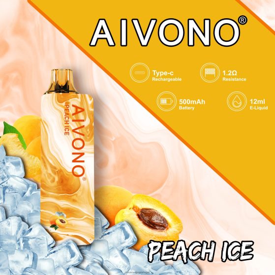 gelo de pêssego Aivono AIM GUN 7.000 280DJX103 | Aivono Vape