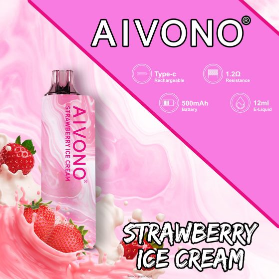 sorvete de morango Aivono AIM GUN 7.000 280DJX105 | Aivono Lisbon