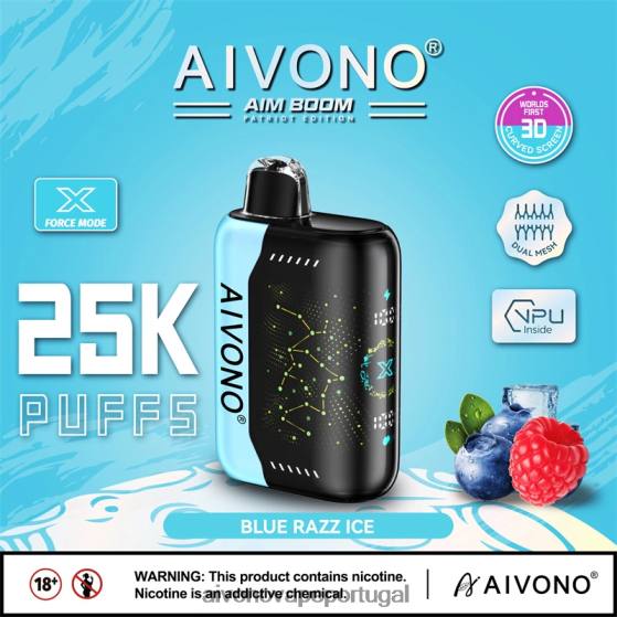 gelo azul Aivono AIM BOOM 25.000 280DJX345 | Aivono Lisbon