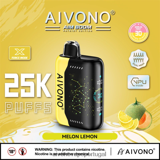 melão limão Aivono AIM BOOM 25.000 280DJX348 | Aivono Vape