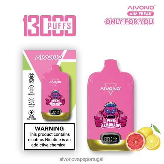 limonada rosa Aivono AIM FREAK 13.000 280DJX249 | Aivono Vape Review