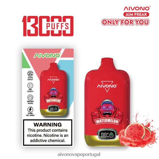 melancia Aivono AIM FREAK 13.000 280DJX244 | Aivono Vape Review