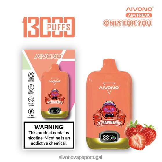 morango Aivono AIM FREAK 13.000 280DJX243 | Aivono Vape