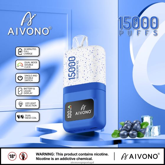gelo de mirtilo Aivono AIM magic 15.000 280DJX68 | Aivono Vape