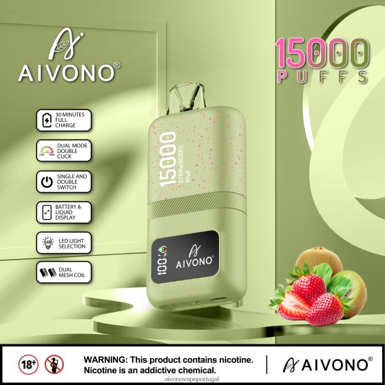 kiwi morango Aivono AIM magic 15.000 280DJX63 | Aivono Vape