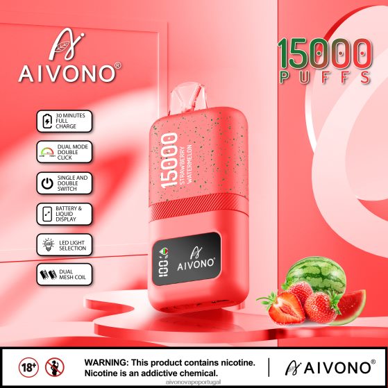 melancia morango Aivono AIM magic 15.000 280DJX58 | Aivono Vape