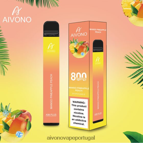manga abacaxi pêssego Aivono AIM PLUS 800 280DJX186 | Aivono Vape Portugal