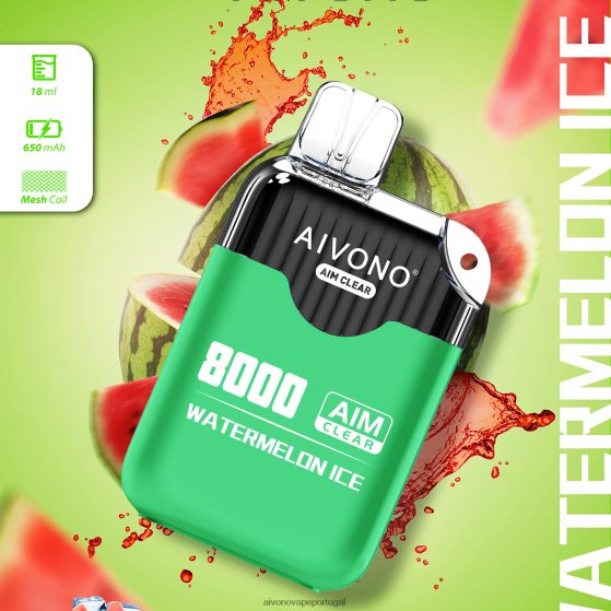 gelo de melancia Aivono AIM CLEAR 8.000 280DJX204 | Aivono Vape Review