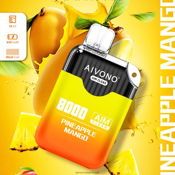 manga abacaxi Aivono AIM CLEAR 8.000 280DJX209 | Aivono Vape Review